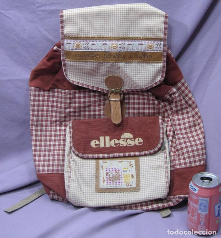 Vintage: Mochila ELLESSE Green World Eco Basic de 1990. - Foto 9