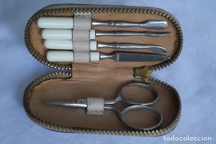 Vintage: Antiguo neceser de manicura - Foto 2