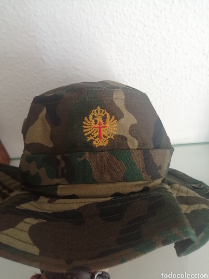 Vintage: BOONIE EJERCITO ESPA&Ntilde;OL CAMUFLAJE - Foto 1