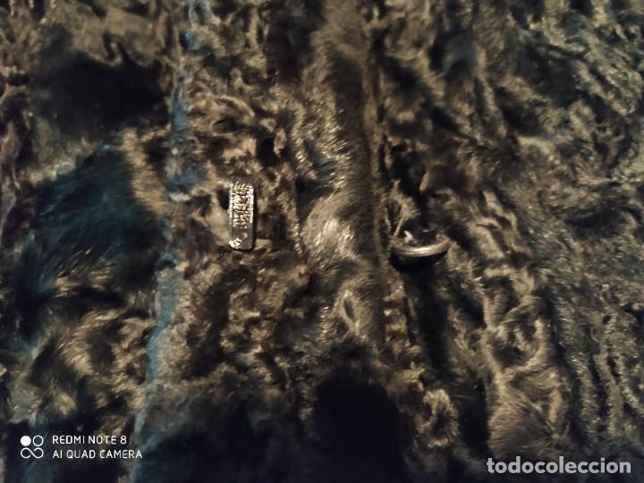 Vintage: ABRIGO DE ASTRACAN NEGRO - Foto 9