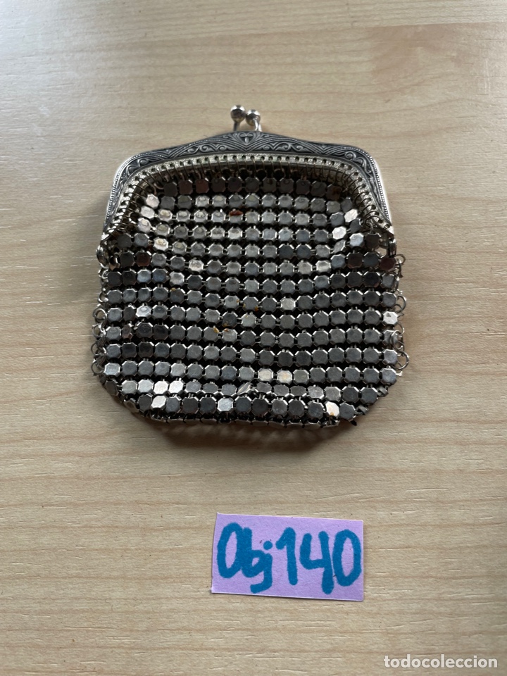 Vintage: ANTIGUO MONEDERO EN METAL - Foto 2