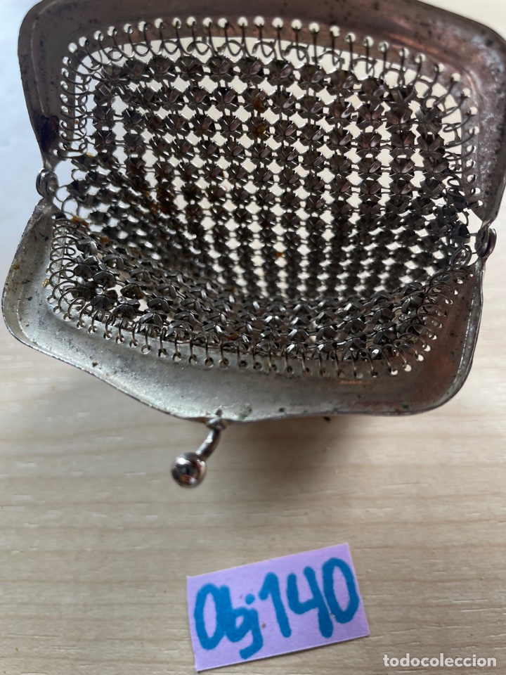 Vintage: ANTIGUO MONEDERO EN METAL - Foto 3