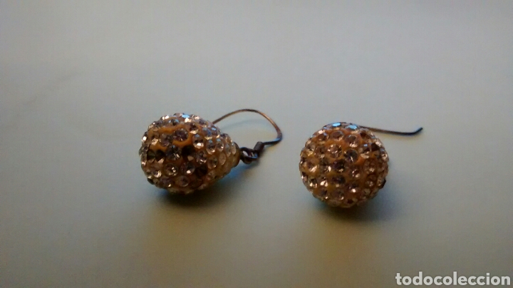 Vintage: PENDIENTES DE BRILLANTITOS. - Foto 2