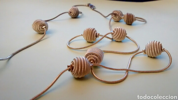 Vintage: COLLAR PLATEADO. - Foto 2