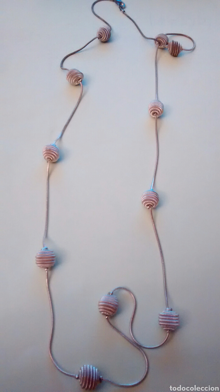 Vintage: COLLAR PLATEADO. - Foto 1