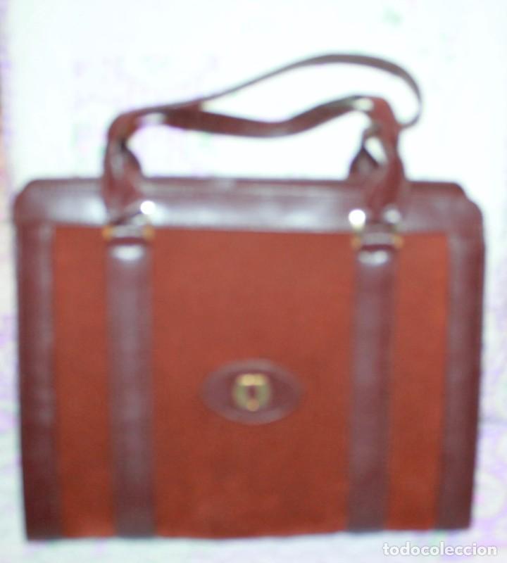 Vintage: BOLSO DE SE&Ntilde;ORA A&Ntilde;OS 70 - Foto 3