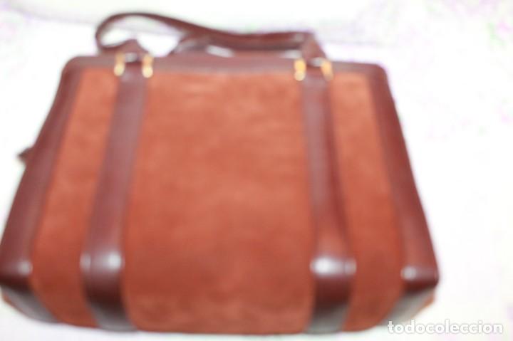 Vintage: BOLSO DE SE&Ntilde;ORA A&Ntilde;OS 70 - Foto 7
