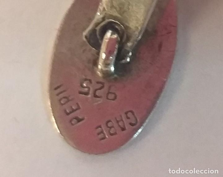 Vintage: Par de gemelos en plata - Foto 2