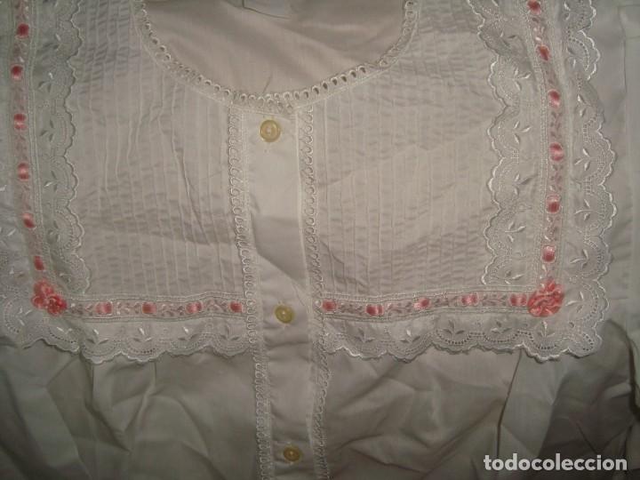 Vintage: ANTIGUO CAMIS&Oacute;N DE SE&Ntilde;ORA - Foto 2
