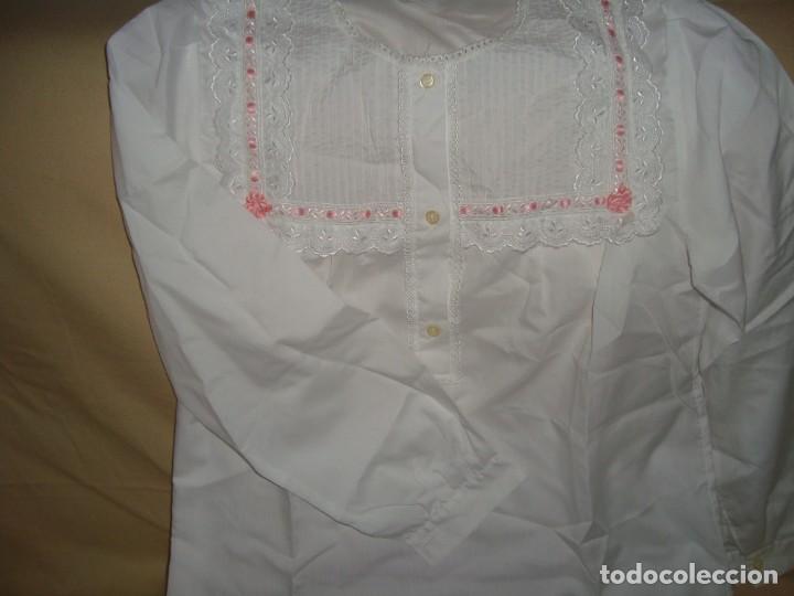 Vintage: ANTIGUO CAMIS&Oacute;N DE SE&Ntilde;ORA - Foto 4