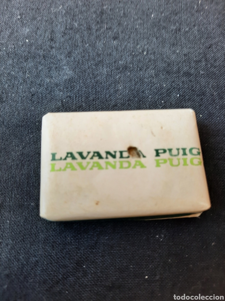 Vintage: Pastilla de jab&oacute;n Lavanda Puig antigua.