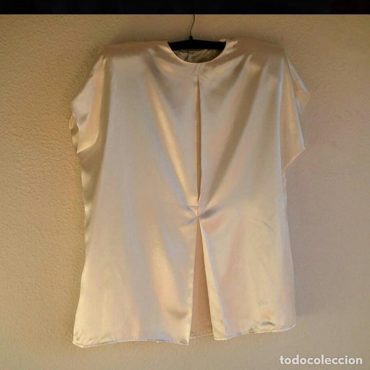 Vintage: Blusa efecto perlado. Talla M/L - Foto 3