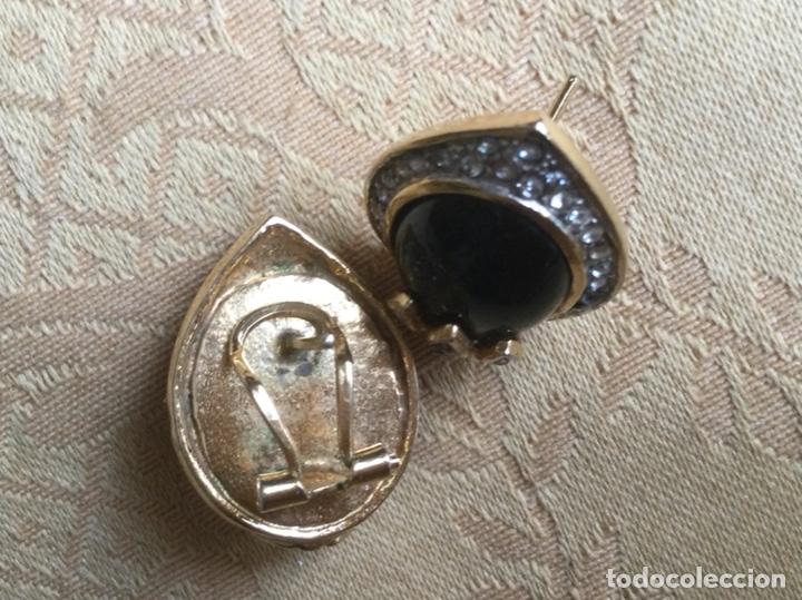 Vintage: PENDIENTES A&Ntilde;OS 80 CIERRE OMEGA - Foto 4