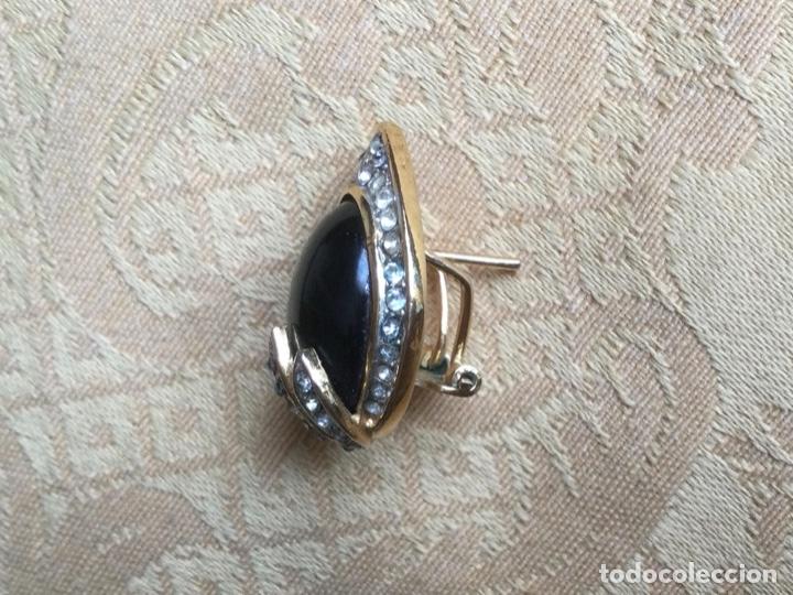 Vintage: PENDIENTES A&Ntilde;OS 80 CIERRE OMEGA - Foto 8