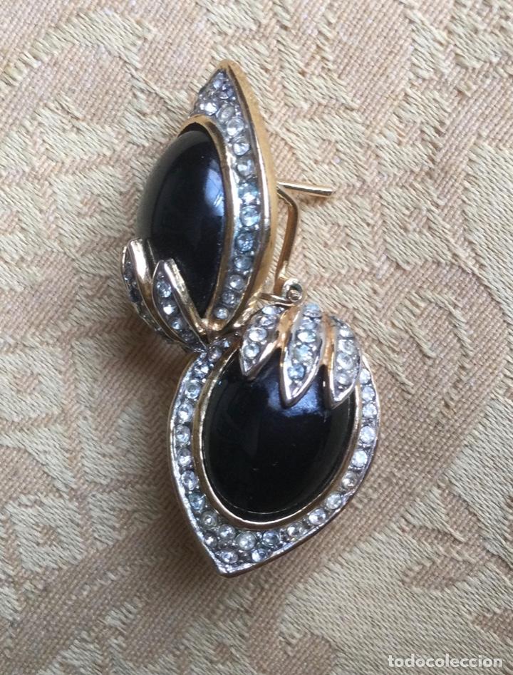 Vintage: PENDIENTES A&Ntilde;OS 80 CIERRE OMEGA - Foto 10