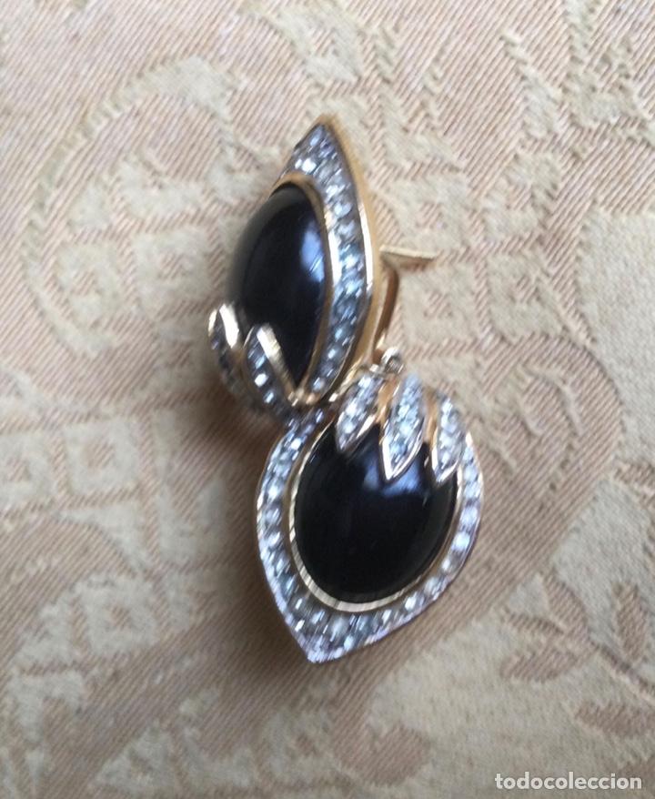Vintage: PENDIENTES A&Ntilde;OS 80 CIERRE OMEGA - Foto 12