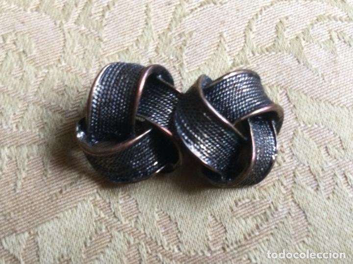 Vintage: PENDIENTES VINTAGE COLOR COBRE - Foto 1