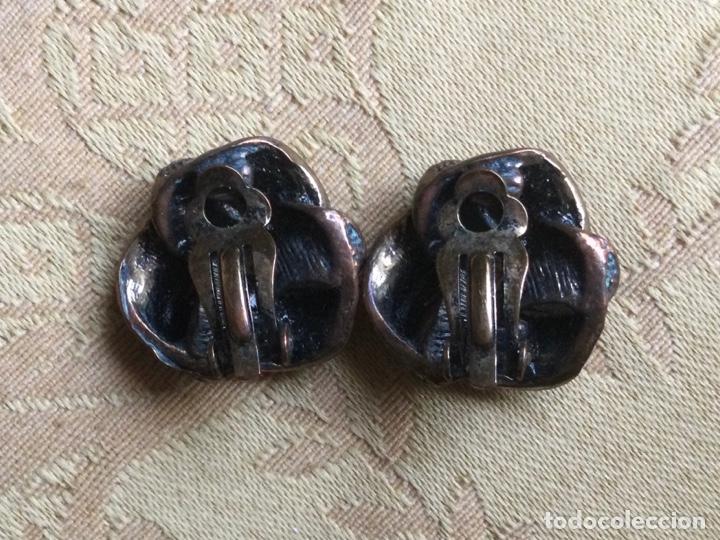 Vintage: PENDIENTES VINTAGE COLOR COBRE - Foto 7