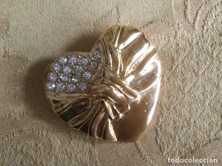 Vintage: BROCHE VINTAGE CORAZ&Oacute;N, GLORIA VANDERBILT, PARIS - Foto 1