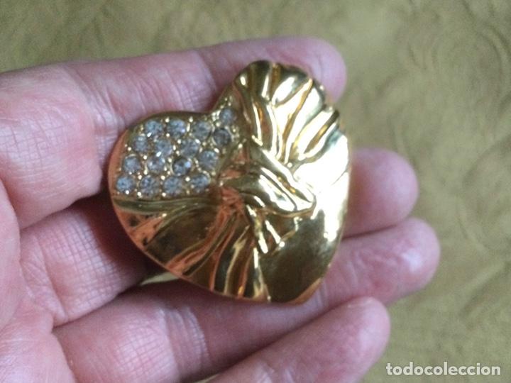 Vintage: BROCHE VINTAGE CORAZ&Oacute;N, GLORIA VANDERBILT, PARIS - Foto 5