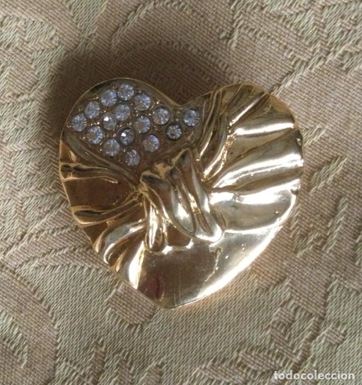 Vintage: BROCHE VINTAGE CORAZ&Oacute;N, GLORIA VANDERBILT, PARIS - Foto 7