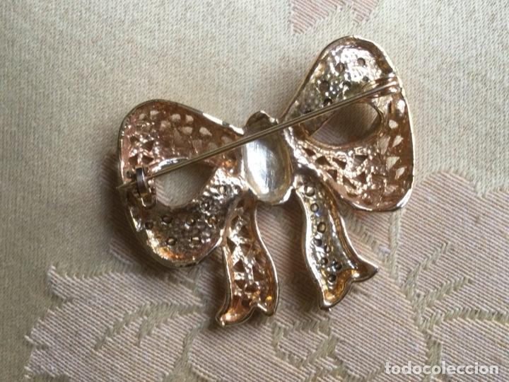Vintage: BROCHE VINTAGE CON FORMA DE LAZO - Foto 6