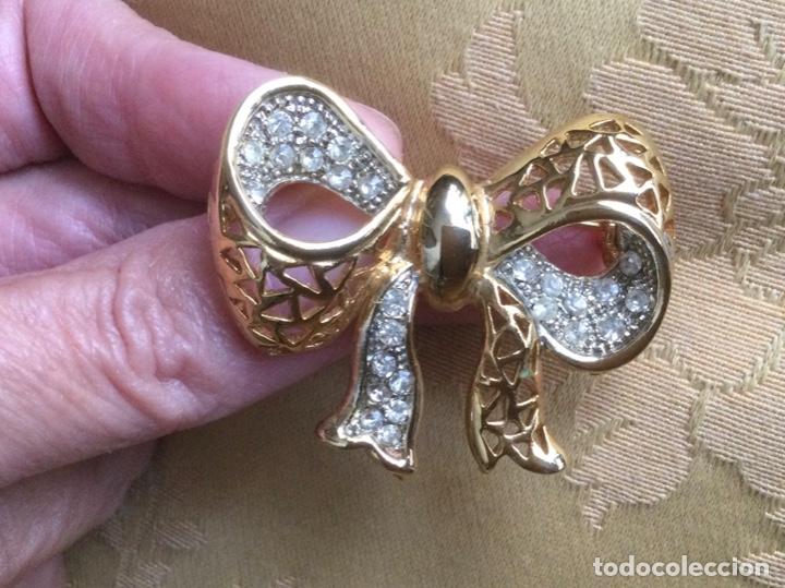 Vintage: BROCHE VINTAGE CON FORMA DE LAZO - Foto 7
