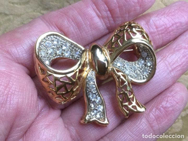 Vintage: BROCHE VINTAGE CON FORMA DE LAZO - Foto 10