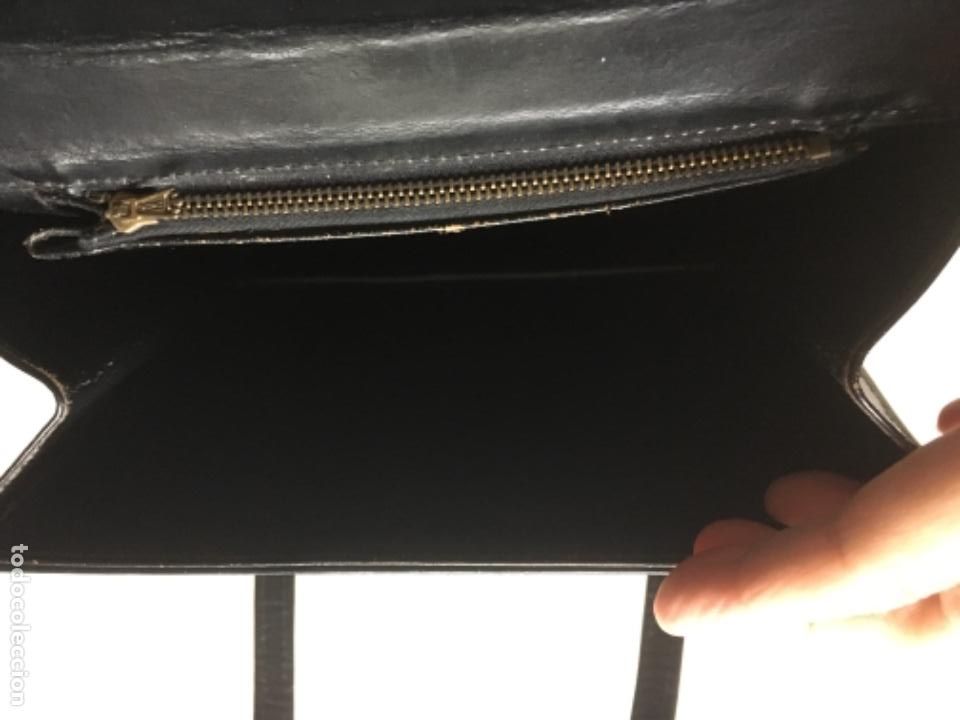 Vintage: BOLSO DE PIEL A&Ntilde;OS 60 - Foto 3