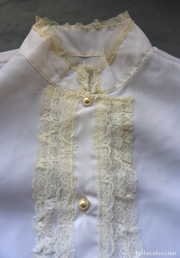 Vintage: CAMISA CON PUNTILLAS - Foto 5