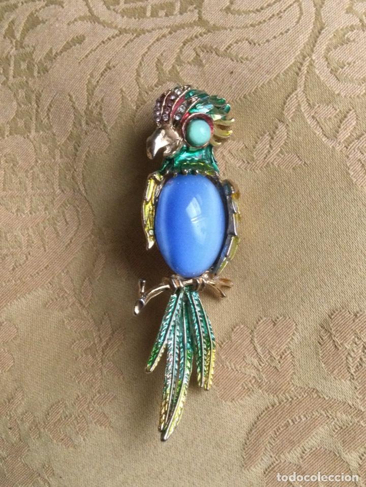 Vintage: BROCHE A&Ntilde;OS 60 PAJARO - Foto 2