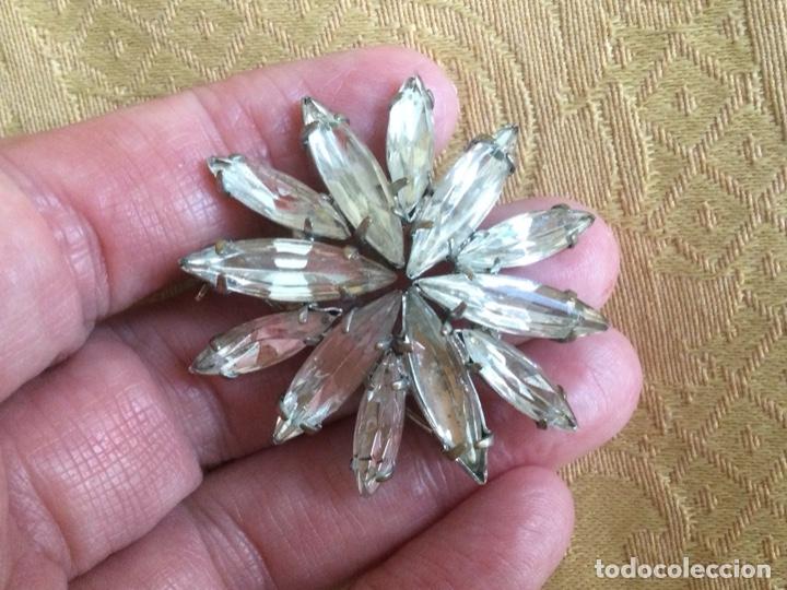 Vintage: BROCHE VINTAGE ESTRELLA DE CRISTAL - Foto 2