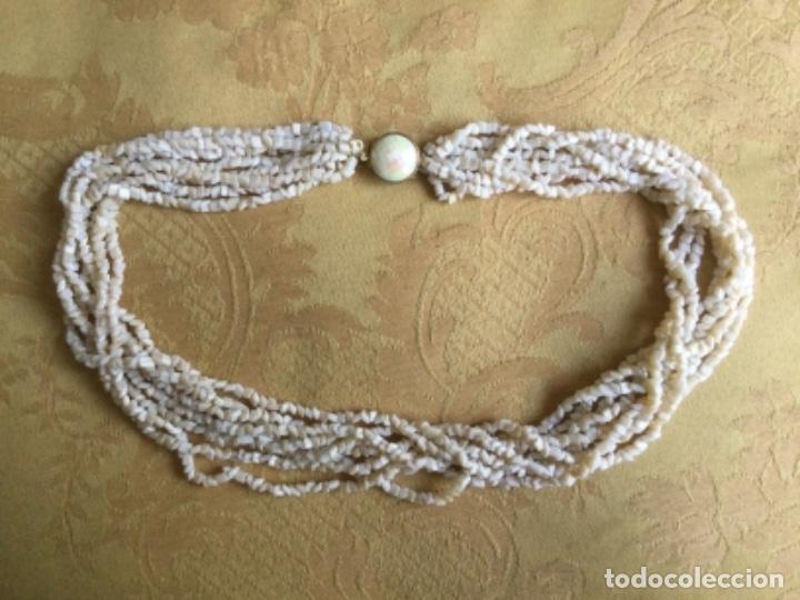 Vintage: COLLAR NATURAL 8 HILOS - Foto 2