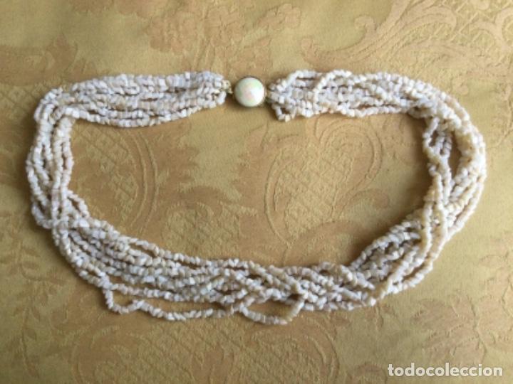 Vintage: COLLAR NATURAL 8 HILOS - Foto 3