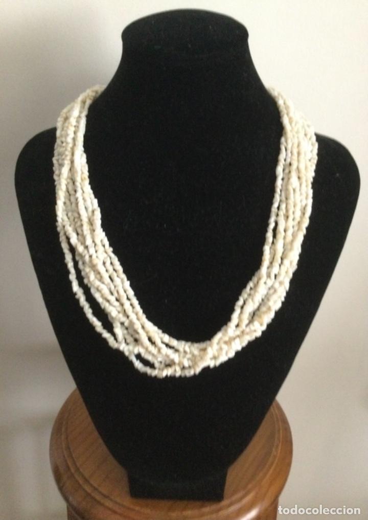 Vintage: COLLAR NATURAL 8 HILOS - Foto 4