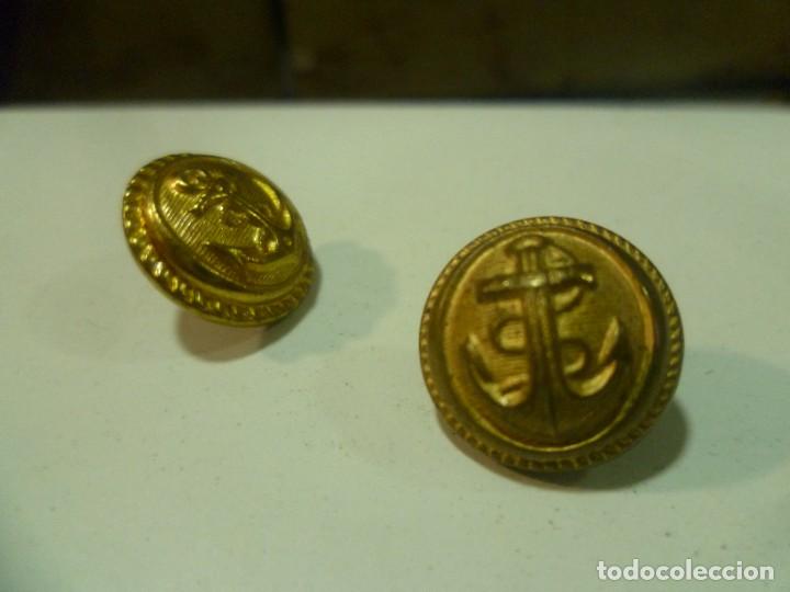 Vintage: Botones con ancla - Foto 1