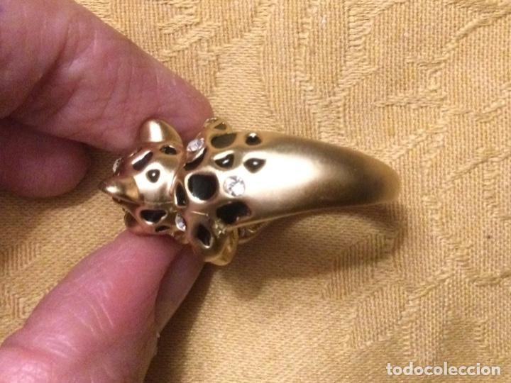 Vintage: ANILLO VINTAGE PANTERA CON PERLA - Foto 4