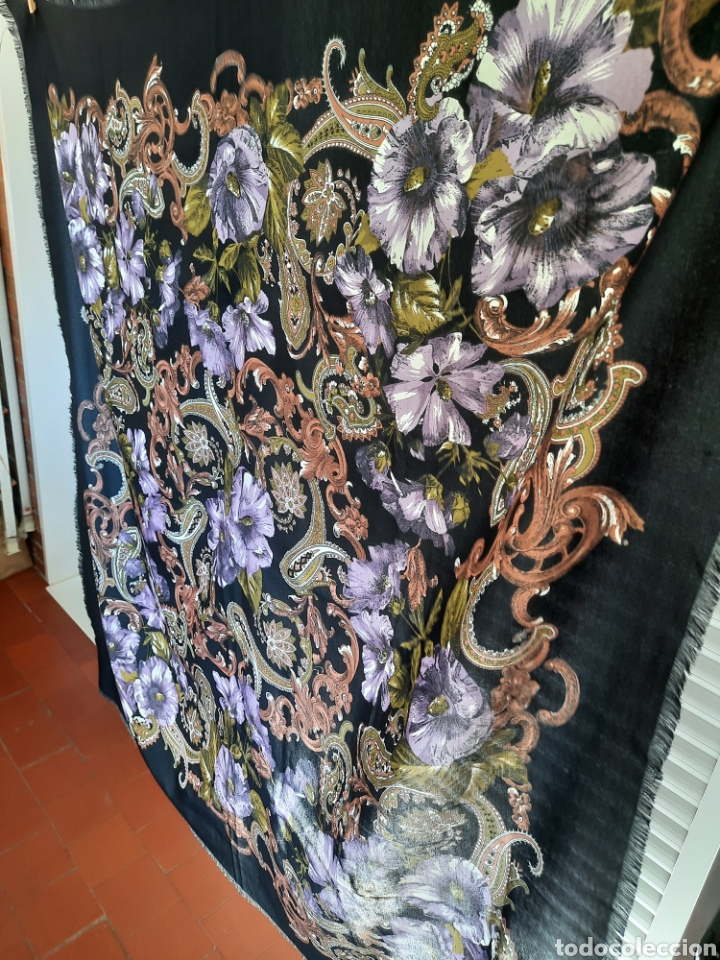 Vintage: Pa&ntilde;uelo raso estampado - Foto 2