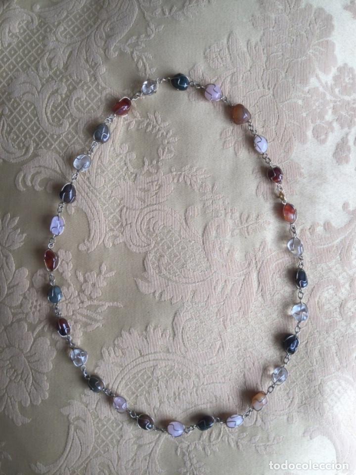 Vintage: COLLAR VINTAGE CUARZOS NATURALES - Foto 2