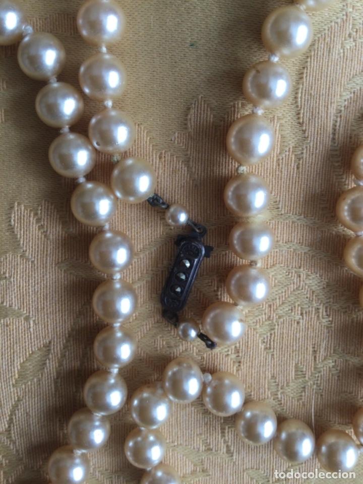 Vintage: COLLAR PERLAS VINTAGE A&Ntilde;OS 50 - Foto 4