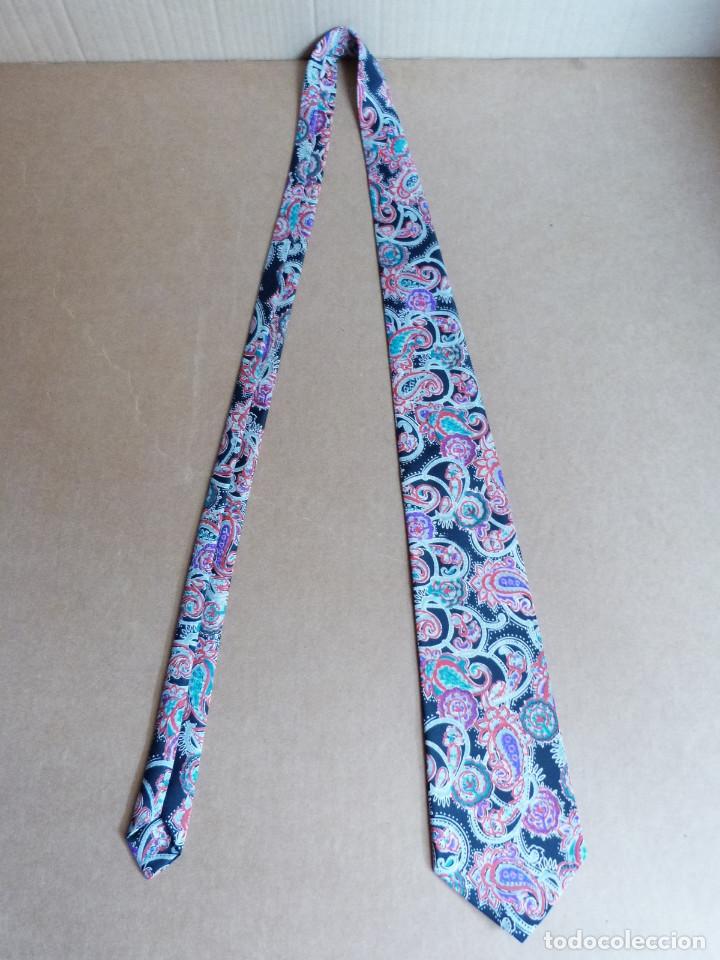 Vintage: Corbata vintage con detalles cachemir - Foto 2