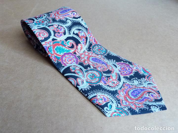 Vintage: Corbata vintage con detalles cachemir - Foto 4