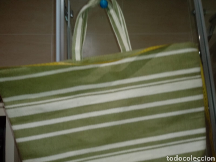Vintage: BOLSO DE PLAYA RAYAS Nuevo a estrenar - Foto 3