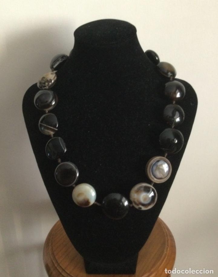 Vintage: COLLAR GARGANTILLA PIEDRAS NATURALES - Foto 2