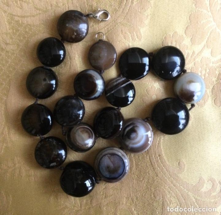 Vintage: COLLAR GARGANTILLA PIEDRAS NATURALES - Foto 3
