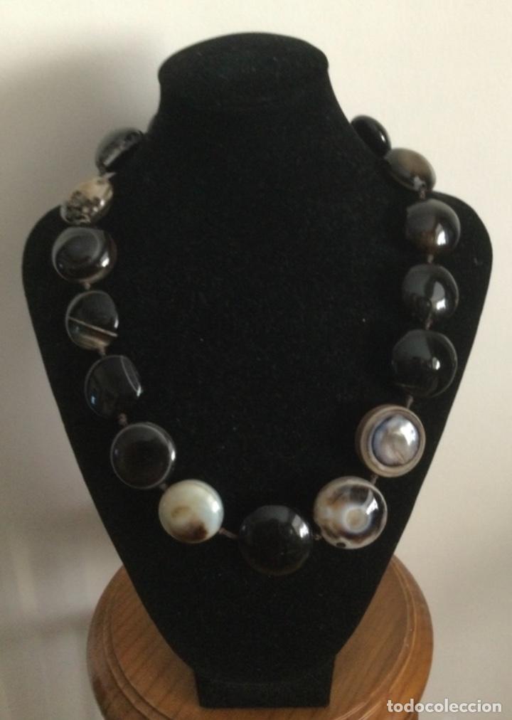 Vintage: COLLAR GARGANTILLA PIEDRAS NATURALES - Foto 7