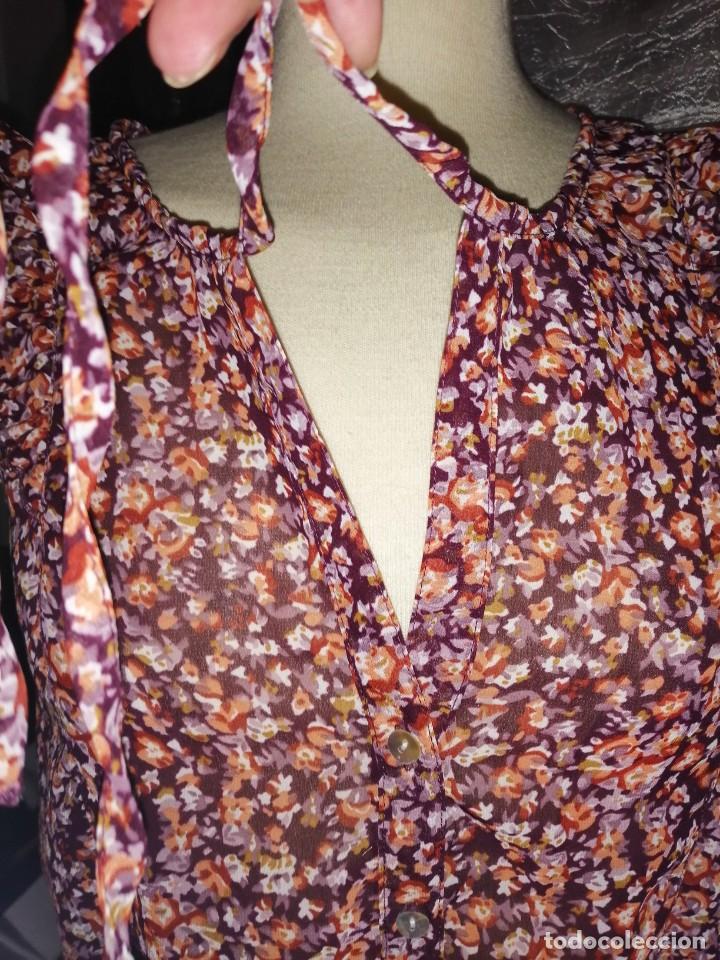 Vintage: Vaporosa blusa - Foto 4