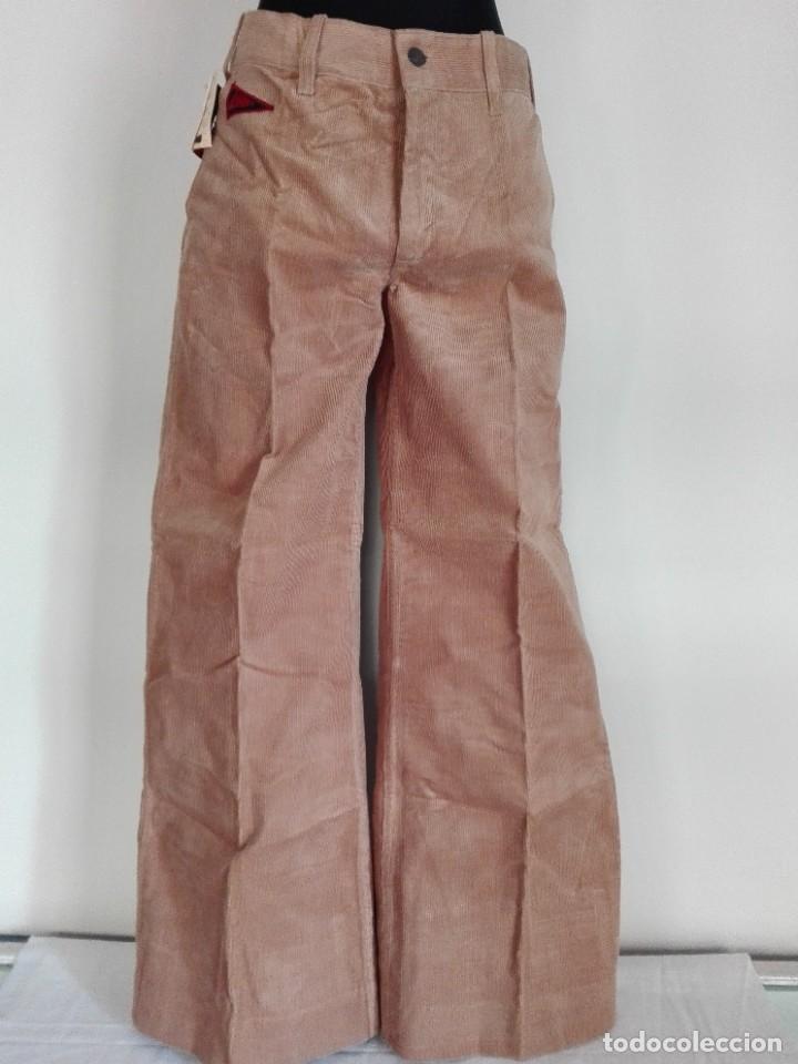 Pantalones acampanados de pana rosa para mujer, pantalón informal de pierna  ancha y cintura alta, color caqui, ropa de campana Vintage para invierno,  n. ° 3, 2019 _ - AliExpress Mobile