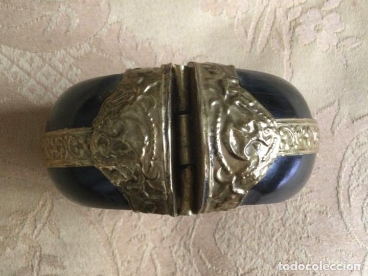 Vintage: PULSERA VINTAGE DE ASTA LAT&Oacute;N LABRADO - Foto 12