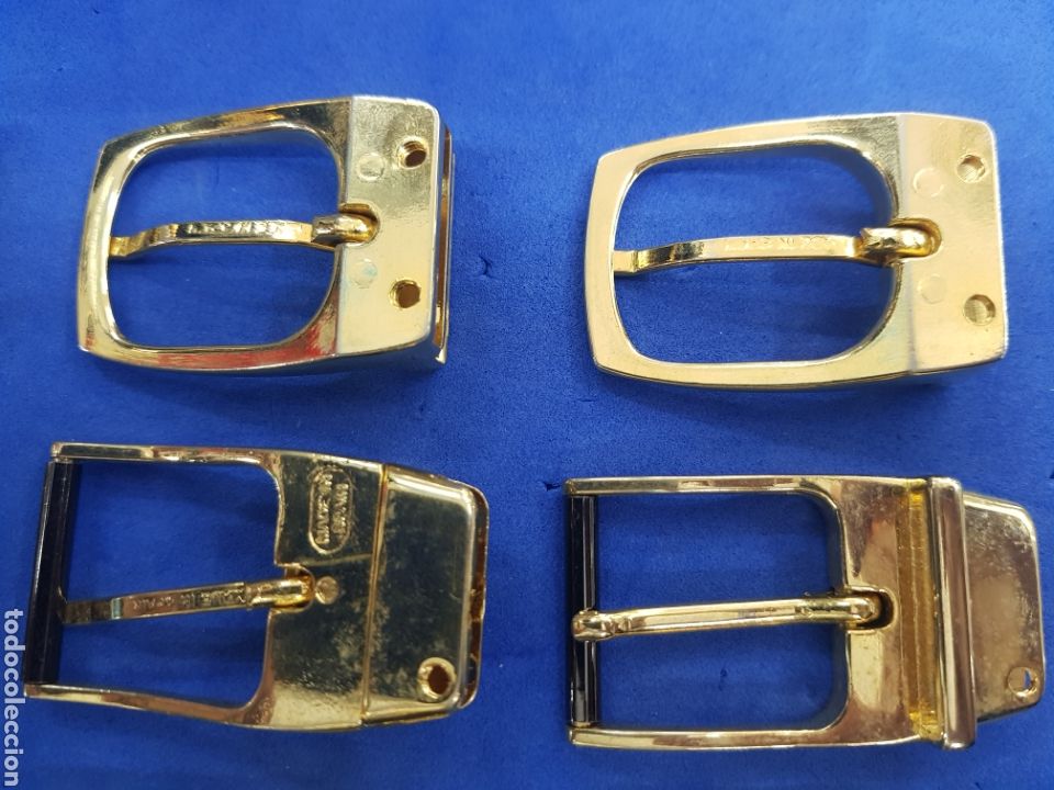 Vintage: Lote 10 hebillas de cinturon de caballero - Foto 2